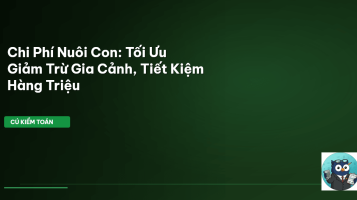 chi phí nuôi con