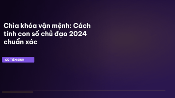 con số chủ đạo
