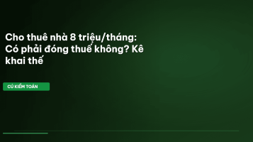 thuế cho thuê nhà