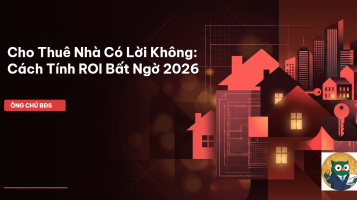cho thuê nhà có lời không