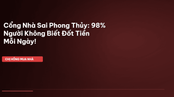 phong thủy cổng nhà