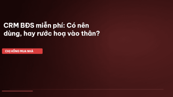 CRM BĐS miễn phí