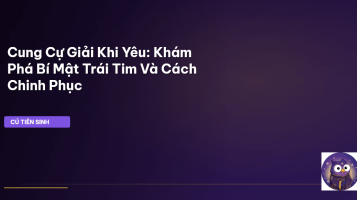 Cung Cự Giải khi yêu