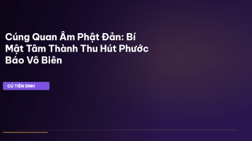 cúng quan âm phật đản