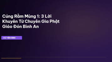 cúng rằm mùng 1