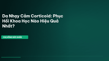 phục hồi da corticoid