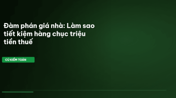 đàm phán giá nhà