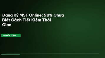 đăng ký mã số thuế cá nhân online