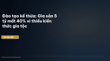 đào tạo thế hệ kế thừa