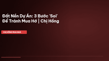 đất nền dự án