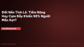 đất nền tỉnh lẻ