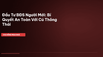 đầu tư bđs người mới