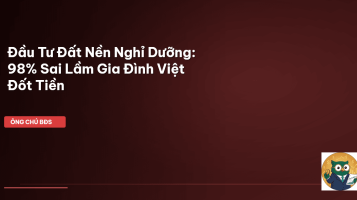 đất nền nghỉ dưỡng