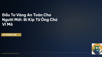 đầu tư vàng an toàn