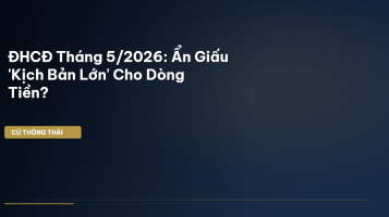 ĐHCĐ tháng 5 2026