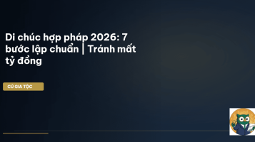 di chúc hợp pháp