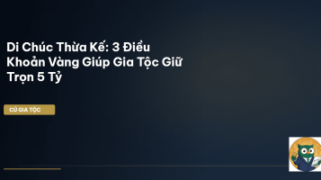 di chúc thừa kế