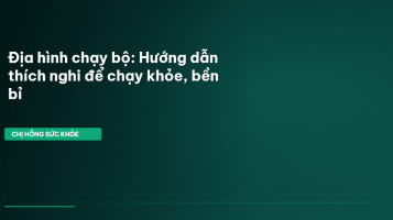 địa hình chạy bộ