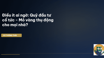 quỹ đầu tư cổ tức