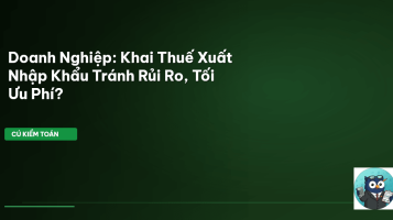 thuế xuất nhập khẩu
