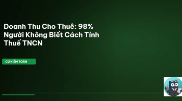doanh thu cho thuê tài sản