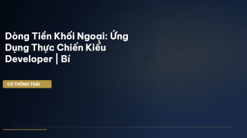 dòng tiền khối ngoại