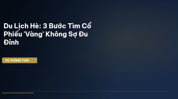 cổ phiếu du lịch