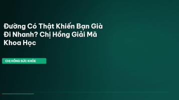 tác hại của đường