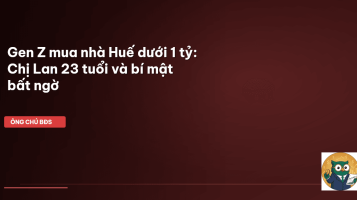mua nhà dưới 1 tỷ