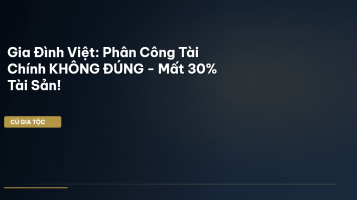 phân công tài chính gia đình