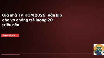 thị trường BĐS TP.HCM 2026
