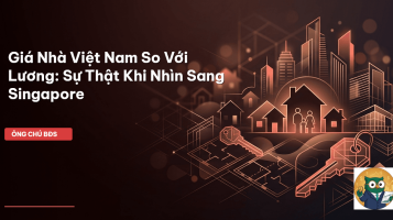 giá nhà việt nam so với lương