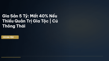 quản trị gia tộc