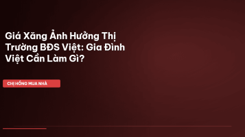 giá xăng ảnh hưởng bđs