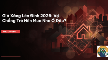 giá xăng ảnh hưởng bất động sản