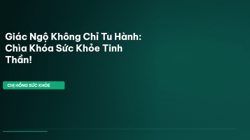 giác ngộ sức khỏe tinh thần