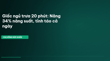 giấc ngủ trưa