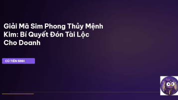 sim phong thủy mệnh kim