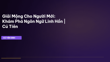 giải mộng