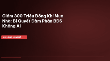đàm phán mua nhà