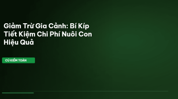 giảm trừ gia cảnh