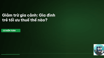 giảm trừ gia cảnh