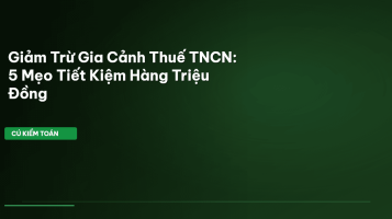 giảm trừ gia cảnh