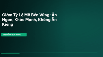 giảm mỡ bền vững
