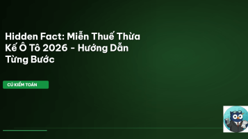 miễn thuế thừa kế ô tô 2026
