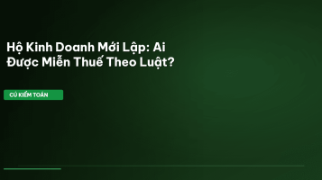 miễn thuế hộ kinh doanh