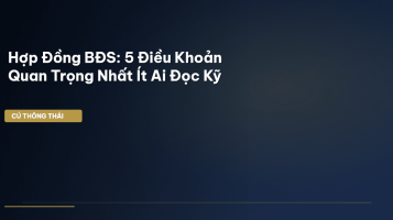 hợp đồng mua bán bất động sản
