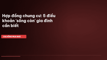 hợp đồng mua bán căn hộ