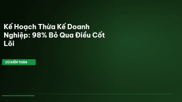 kế hoạch thừa kế doanh nghiệp