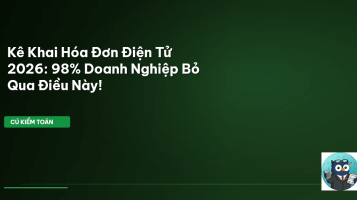 Kê khai hóa đơn điện tử 2026